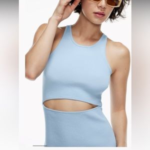 Wilfred Free aritzia
Cut-Out Knit Tank Mini Dress